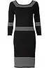 Gebreide jurk van soepele viscose, bonprix