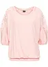 Oversized shirt in een viscosemix, bonprix