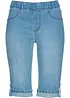 Jeans bermuda met elastische band, bonprix