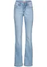 Bootcut comfort stretch jeans, mid waist, bonprix