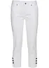 Slim fit mid waist jeans, cropped, bonprix