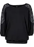 Oversized shirt in een viscosemix, bonprix