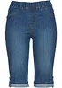 Jeans bermuda met elastische band, bonprix