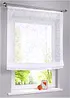 Transparant vouwgordijn met print, bonprix