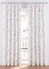 Microvezel gordijn met bloemenprint (1 stuk), bonprix