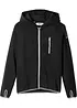 Fleece vest met contrasten, bonprix