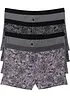 Dames boxer (set van 4), bonprix