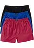 Wijde jersey boxershorts met katoen (set van 3), bonprix