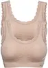 Feel Comfort naadloze bralette (set van 2), bonprix