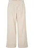 Culotte met linnen, tot op de kuit, bonprix