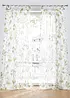 Transparant gordijn met bloemenprint (1 stuk), bonprix