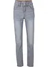 High waist comfort stretch jeans, slim fit, bonprix