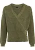 Oversized trui in wikkellook, bonprix
