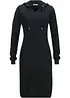 Gebreide jurk met capuchon, bonprix