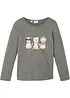 Longsleeve van viscosemix, bonprix