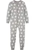 Kinderen pyjama onesie met biologisch katoen, bonprix