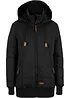 Outdoor jas met imitatieleren details, bonprix