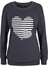 Katoenen longsleeve met print, bonprix