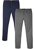 Regular fit instapbroek met comfortabele band, straight (set van 2), bonprix