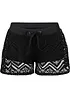 Zwemshort met kant, bonprix