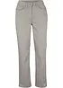 Stretch broek met rechte pijpen, mid waist, bonprix