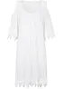 Transparante strandjurk  van viscose, bonprix