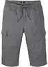 Cargo instapbermuda met linnen, bonprix