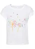 T-shirt met bloemenprint, bonprix