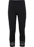 Capri legging met kant, bonprix
