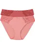 Slip met subtiel kant (set van 2), bonprix