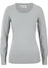 Basic trui met gerecycled materiaal, bonprix