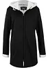 Sweatvest met capuchon en teddy, bonprix