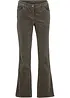 Stretch corduroy broek, bootcut, bonprix