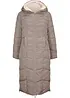 Lange gewatteerde jas, reversibel, bonprix