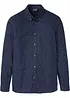 Overhemd van puur katoen met lange mouwen, slim fit, bonprix