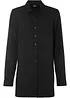 Lange overhemdblouse van viscose, bonprix