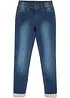 Meisjes thermojeans met flanellen voering, bonprix