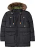 Gewatteerde outdoor jas met capuchon, bonprix