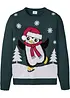 Trui met kerstmotief, bonprix