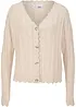 Kort ajour vest met viscose, bonprix