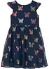 Chiffon jurk in A-lijn, bonprix