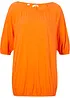 Shirt van biologisch katoen, korte mouw, bonprix