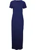 Katoenen maxi jurk met split, bonprix