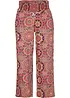 Wijde jersey culotte met brede, gesmokte band, 7/8 lengte, bonprix