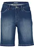 Straight jeans bermuda,  mid waist, bonprix