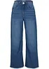 Comfort stretch 7/8 jeans, wide fit, bonprix