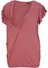 Zwangerschapsshirt / voedingsshirt met viscose, bonprix