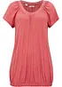 Shirt in een viscosemix, korte mouw, bonprix