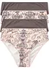 Maxislip met aangenaam katoen (set van 4), bonprix