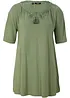 Longshirt in een viscosemix, bonprix